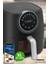 1700W Xl Dokunmatik Airfryer, 8 Ön Ayarlı, Cam Kapaklı, Aydınlatmalı, Sıcak Hava Fritözü 1