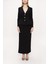 Siyah Uzun Etek ve Blazer Ceketli Ikili Takım 12281 1