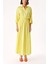 Sarı Beli Lastikli Etek ve Gömlek Takım 12329 2