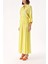 Sarı Beli Lastikli Etek ve Gömlek Takım 12329 3