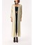 Bej Balon Kollu Uzun Kaftan 94208 7