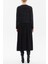 Siyah Örme Midi Elbise 92164 4