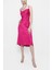 Pembe Toka Detaylı Askılı Elbise 93980 1