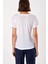 Beyaz Bol Kesim Basic Tshirt 19712 9