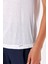 Beyaz Bol Kesim Basic Tshirt 19712 10