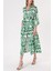 Yeşil Bol Kesim Gömlek Elbise 94058 1