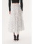 Puantiyeli Pileli Beli Lastikli Uzun Etek 81245 4