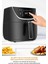 Dijital 1700W 8 Programlı Yağsız Sıcak Hava Fritözü, 5.7l 2