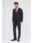 Siyah Kırlangıç Yaka Tam Astar 6 Drop Slim Fit Takım Elbise 1001255162 5