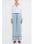 Mavi Beli Lastikli Bol Kesim Pantolon 41344 6