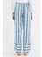 Mavi Beli Lastikli Bol Kesim Pantolon 41344 10