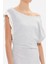 Gri Asimetrik Kesim Mini Elbise 90644 8