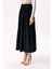 Siyah Piliseli Midi Boy Etek 81275 3