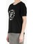 Siyah Baskılı Basic Pamuk Tshirt 19677 3