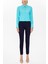 Lacivert Beli Lastikli Tayt Pantolon 41367 1