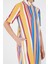 Çizgili Kısa Kollu Poplin Gömlek 10732 3