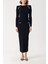 Siyah Düğme Detaylı Kazak ve Etekli Takım 28852 2