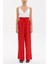 Kırmızı Beli Lastikli Bol Paça Pantolon 41345 1