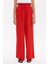 Kırmızı Beli Lastikli Bol Paça Pantolon 41345 2