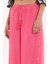 Pembe Yanları Düğmeli Bol Kesim Pantolon 41309 4