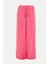 Pembe Yanları Düğmeli Bol Kesim Pantolon 41309 5