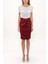 Bordo Dar Kesim Etek 80436 6