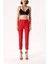 Kırmızı Beş Cep Boru Paça Pantolon 41643 1
