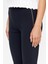 Siyah Beli Lastikli Tayt Pantolon 41367 4