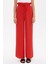Kırmızı Bol Kesim Beli Lastikli Pantolon 41369 2
