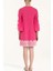 Pembe Dantelli ve Bağcıklı Mini Elbise 92332 4