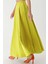 Asit Sarı Yüksek Bel Keten Etek 81271 5