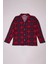 Ekose Desenli Süet Kız Çocuk Pijama Takımı 3