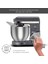6 Hızlı Çift Kollu Güçlü Hamur Yoğurma Mutfak Şefi 1500 W, Gri 7