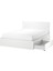 Çift Kişilik Baza, Beyaz, 140X200 Cm, 4 Çekmeceli 1