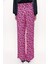 Pembe Beli Lastikli Bol Kesim Pantolon 41609 5