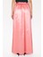 Pembe Lastikli ve Büzgülü Uzun Etek 81072 5