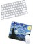 Van Gogh Yıldızlı Gece Mouse Pad 18X22 cm 1