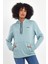 Süperlife Kadın Kapşonlu Regular Fit Baskılı Ince Sweatshirt SPR21K61 3