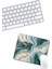 Yeşil Mermer Desenli Mouse Pad 18X22 cm 1