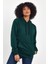 Süperlife Kadın Kapşonlu Regular Fit Baskılı Ince Sweatshirt SPR21K61 5