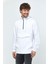 Erkek Kapşonlu Regular Fit Yarım Ferm.kargo Cepli Ince Sweatshirt SPR22SW171 4