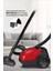 Kırmızı Yıkanabilir Toz Torbalı Elektrikli Süpürge 2,5l 900W 5 Yıl Garantili 3