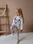 Kız Çocuk Minnie Modelli Taytlı Takım 4