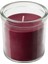 Bardakta Kokulu Mum, Kırmızı, 40 Saat, Yabani Meyveler 1