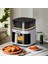 5l Renkli Menü 10 Pişirme Mod Akıllı Sesli Uyarı Air Fryer Beyaz 1