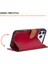 Bloomcase Magic Wallet Crimson Red Apple iPhone 17 Pro (6.3") Hakiki Deri Çıkarılabilir Cüzdanlı Telefon Kılıfı 4