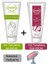 Yüz Temizleme Jeli 200ML ve Yüz Temizleme Sütü 200ML - Sabunluk Hediyemiz 164-2267 1