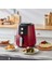 Kırmızı Airfryer Manuel Xl, Sağlıklı ve Pratik Pişirme Cihazı 5