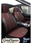 Land Rover Discovery 2017- 2025 5 Kapı – Ticari Araç 2+1 Uyumlu Vira Grindsport Koltuk Kılıfı – Kırmızı Siyah, Kolay Montaj 1