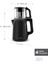 Cam Çay Makinesi, Siyah, 1500W, Şık ve Kullanışlı Elektrikli Çay Demliği 2